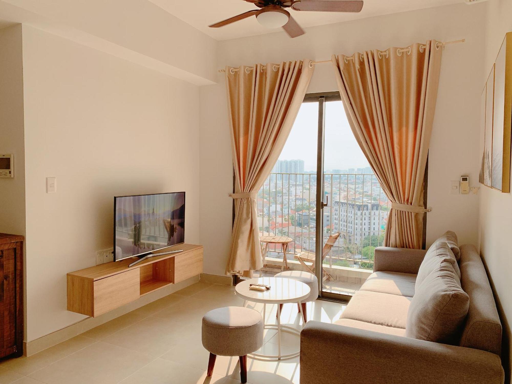 Masteri Thao Dien Comfy Apartment #Nice Balcony #Opening View Ho Chi Minh City Exterior photo