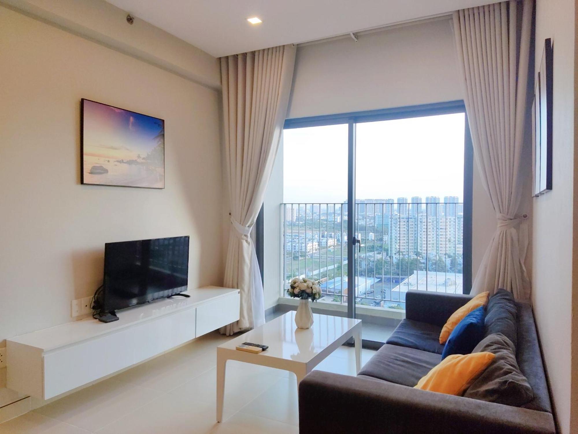 Masteri Thao Dien Comfy Apartment #Nice Balcony #Opening View Ho Chi Minh City Exterior photo